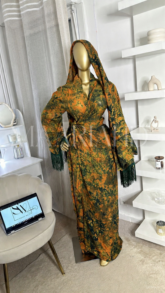 Robe Nyka — foulard inclus