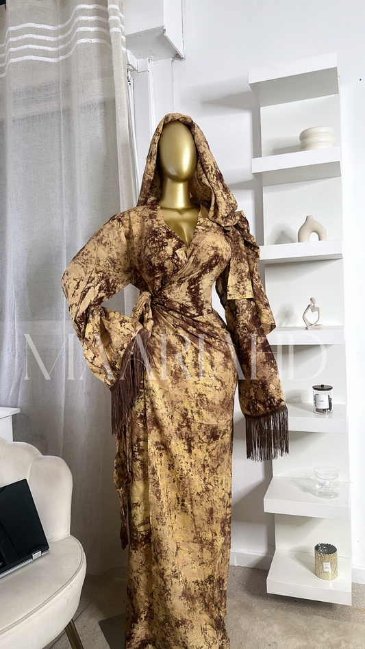 Robe Nyka — foulard inclus