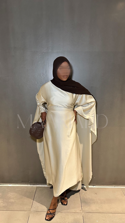 Abaya Maheera champagne